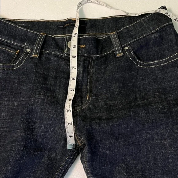 Levi's Classic Indigo Denim 542 Tilted Flare size 14 - Picture 11 of 15